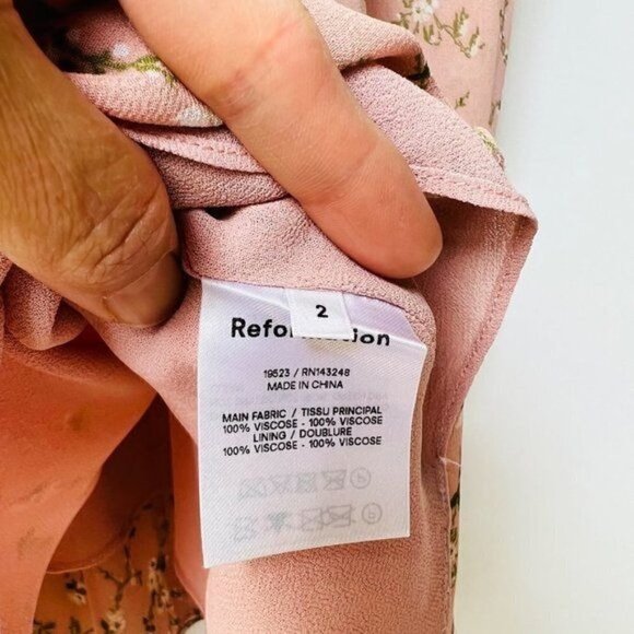 Reformation Morris dress in Melody prints Size 2 09 - Picture 8 of 11